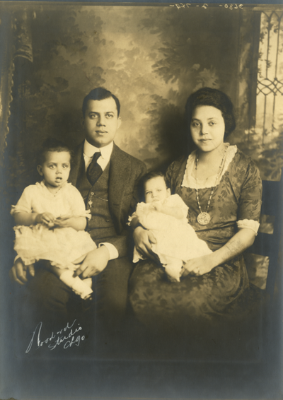 Gloria Lewis, Julian Lewis Jr., and John Overton Lewis