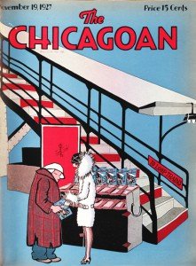 Chicagoan cover, November 19, 1927.