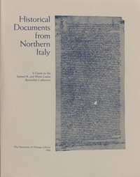 Historical Documents from Northern Italy
